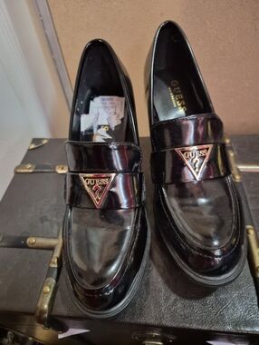 Guess Patent Loafer Heels (8)